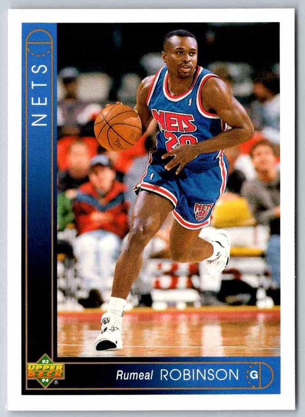 1993 Upper Deck Rumeal Robinson #107