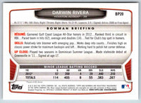 2014 Bowman Darwin Rivera #BP20
