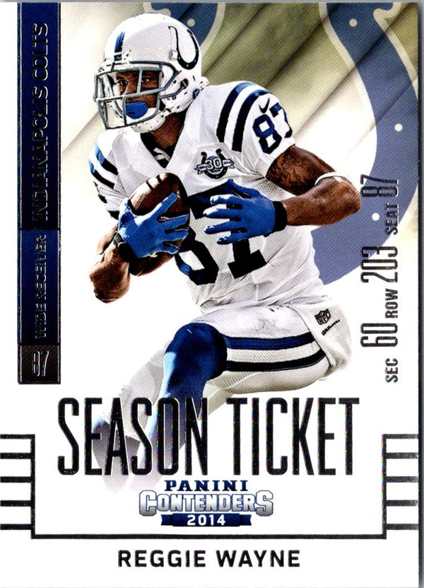 2014 Panini Contenders Reggie Wayne #34