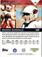 2001 Topps Debut Jake Plummer #20