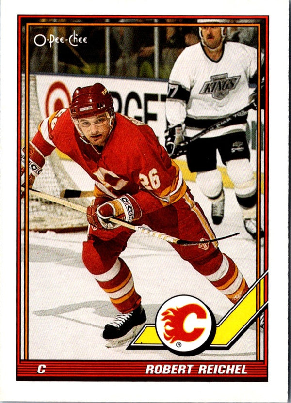 1991 O-Pee-Chee Robert Reichel #411