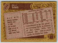 1986 Topps Billy Sims #244