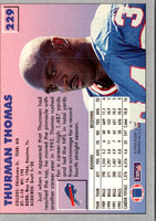 1993 Fleer Thurman Thomas #229