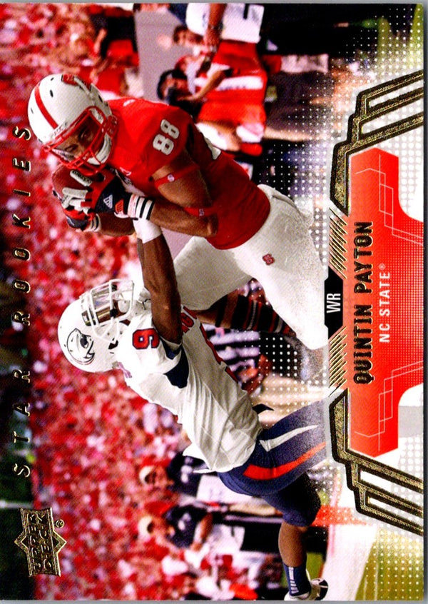 2014 Upper Deck Rookie Quintin Payton #83