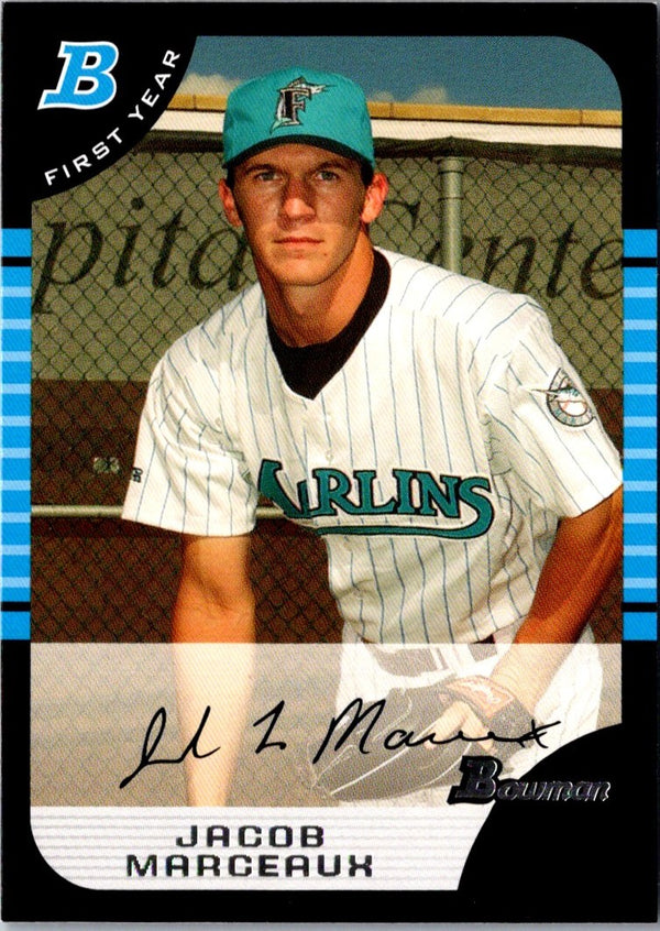 2005 Bowman Chrome Draft Picks & Prospects Jacob Marceaux #BDP92 Rookie