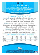 2008 Bowman Prospects Jose Martinez