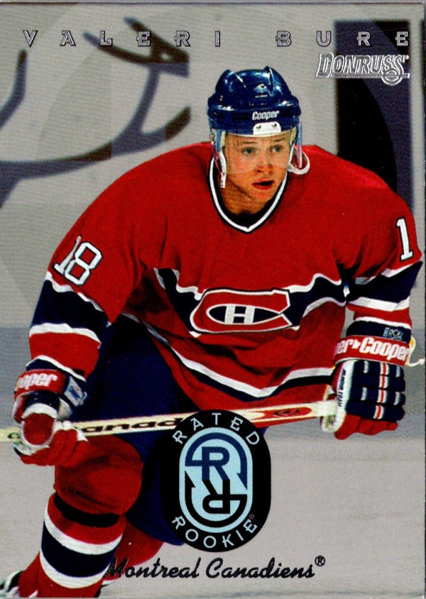 1996 Donruss Rated Rookies Valeri Bure #3