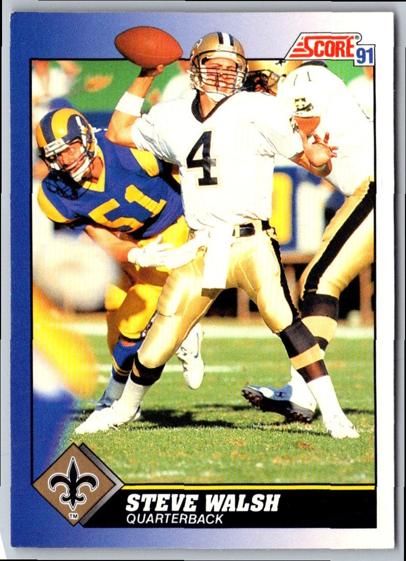 1991 Score Steve Walsh