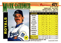 1993 Bowman Mark Gardner #421