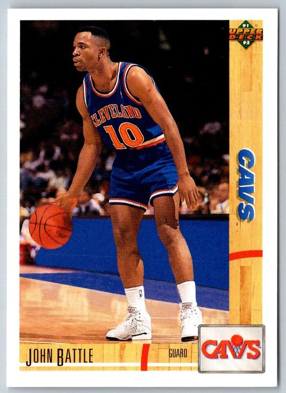 1991 Upper Deck John Battle #424
