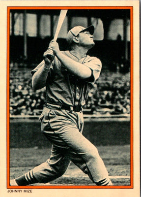 1985 Topps Circle K Johnny Mize #32