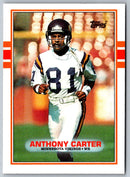 1989 Topps American/UK Anthony Carter