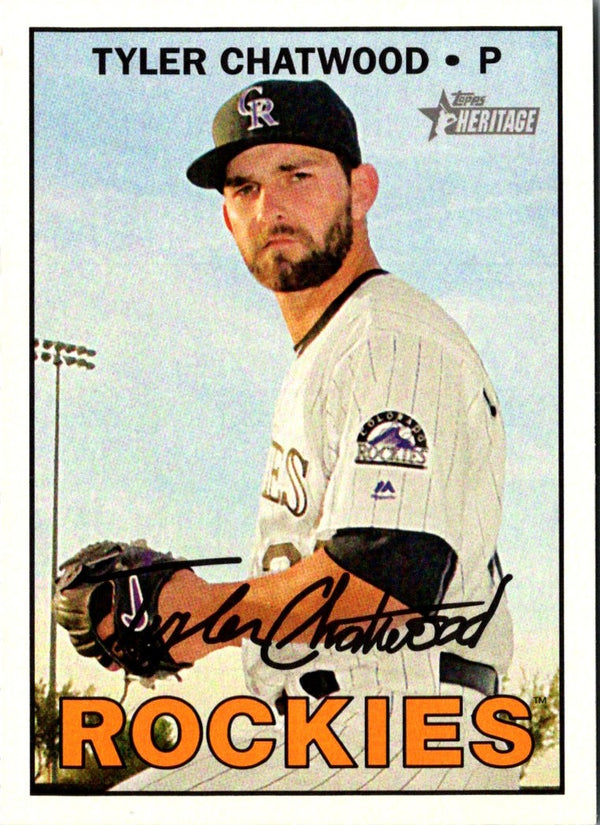 2016 Topps Heritage Tyler Chatwood #680