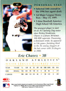 2001 Donruss Studio Eric Chavez