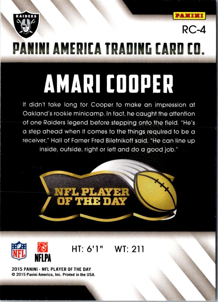 2015 Panini Amari Cooper