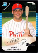 2005 Bowman Chrome Draft Picks & Prospects Mike Costanzo