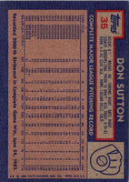 1984 Topps Don Sutton #35