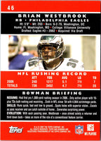 2007 Bowman Brian Westbrook #46
