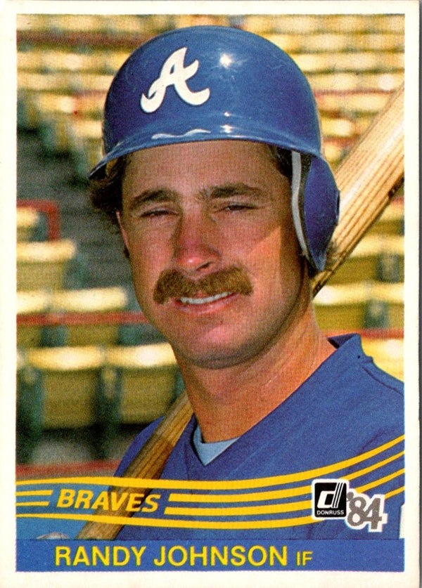 1984 Donruss Randy Johnson #321