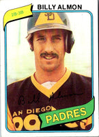 1980 Topps Billy Almon #436