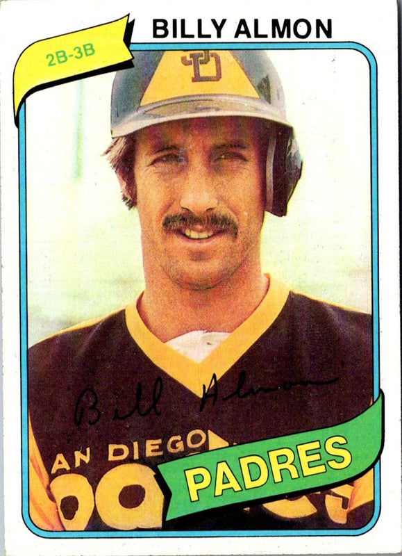 1980 Topps Billy Almon #436