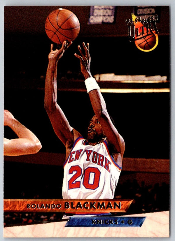 1993 Ultra Rolando Blackman #125