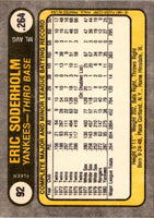 1981 Fleer Eric Soderholm #92