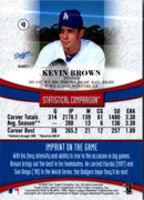 1999 Topps Gold Label Kevin Brown