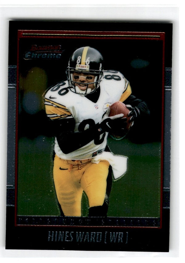 2001 Bowman Chrome Hines Ward #52