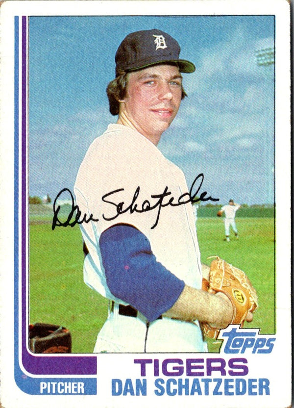 1982 Topps Dan Schatzeder #691