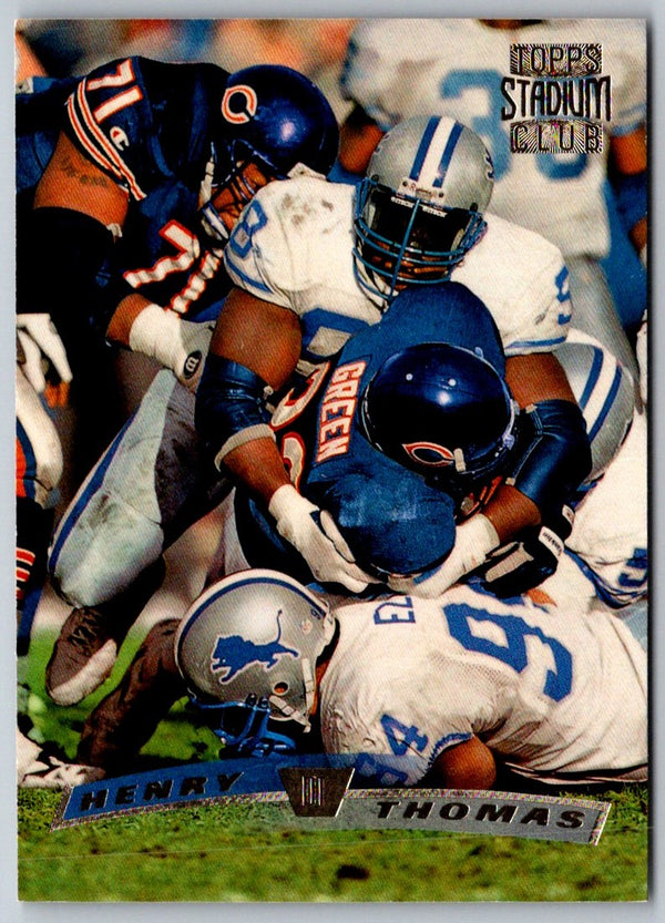 1996 Stadium Club Members Only Henry Thomas #83
