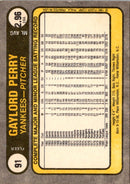 1981 Fleer Gaylord Perry