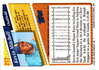 1993 Topps Gold Kevin Mitchell #217