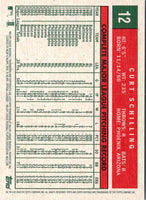 2008 Topps Heritage Curt Schilling #12
