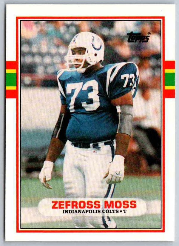 1989 Topps Zefross Moss #105T