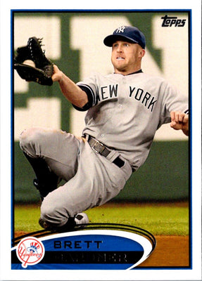 2012 Topps Brett Gardner #635