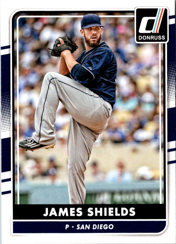 2016 Donruss James Shields #130