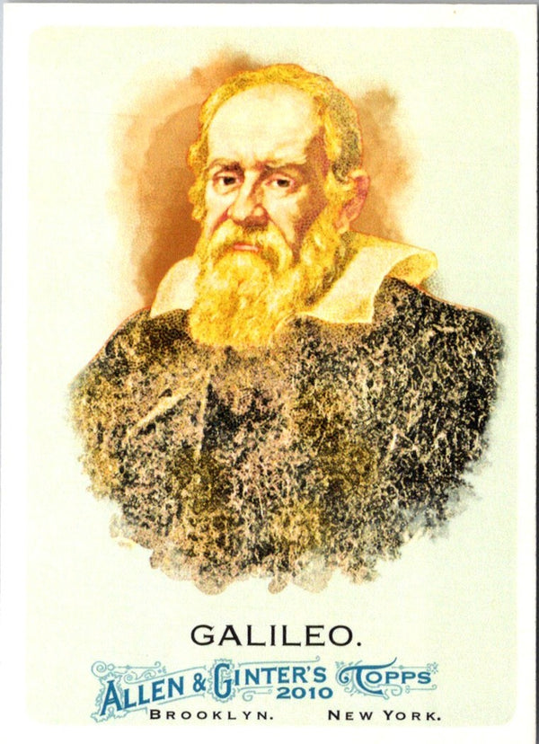 2010 Topps Allen & Ginter Galileo Galilei #116