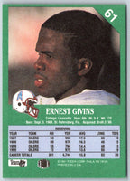1991 Fleer Ernest Givins #61