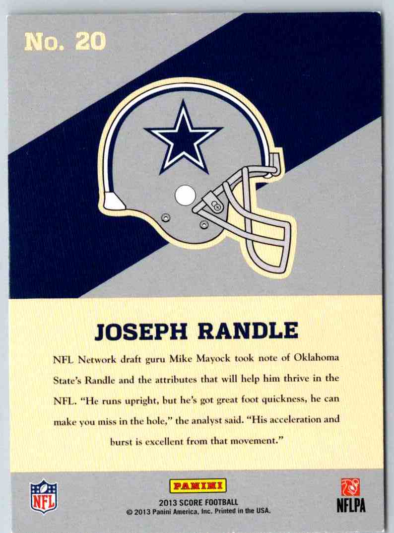 2013 Score Joseph Randle