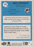 2009 Upper Deck Greg Camarillo #104