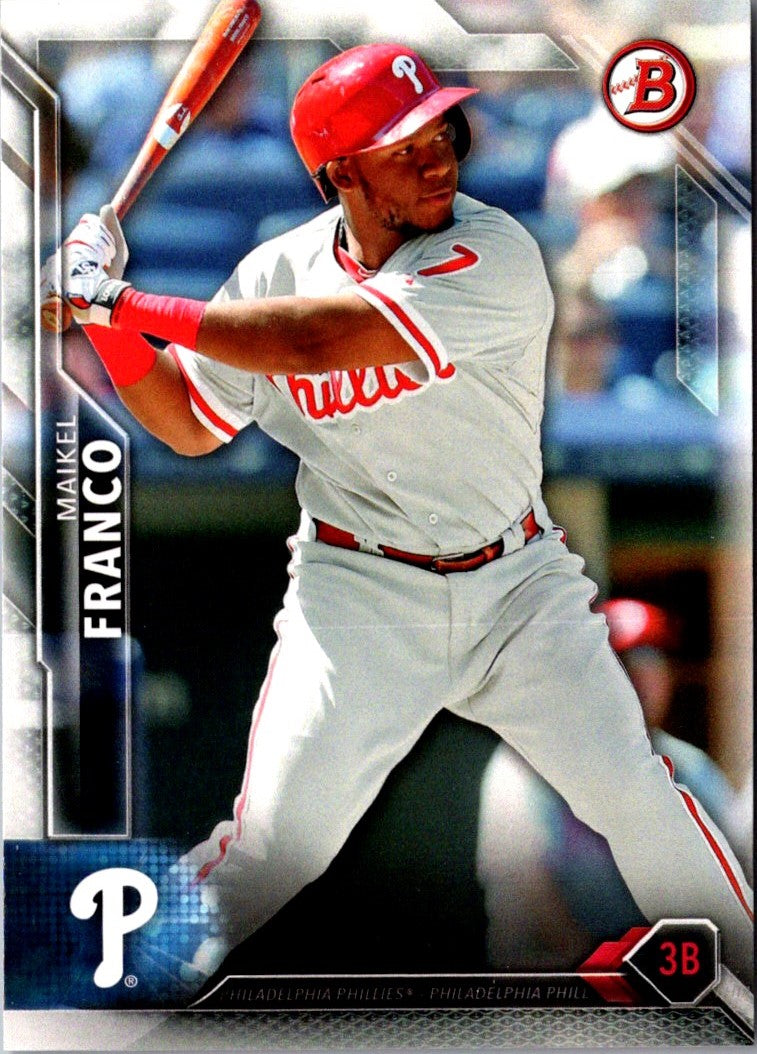 2016 Bowman Maikel Franco