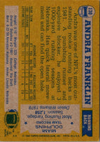 1982 Topps Andra Franklin #130 Rookie