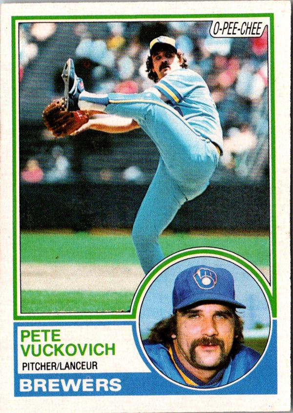 1983 O-Pee-Chee Pete Vuckovich #375