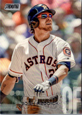 2018 Stadium Club Black Foil Josh Reddick #85