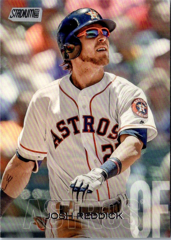 2018 Stadium Club Black Foil Josh Reddick #85