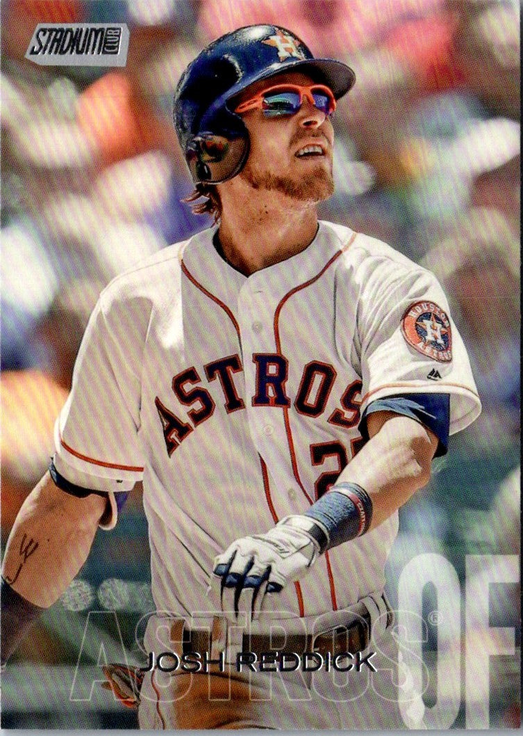 2018 Stadium Club Black Foil Josh Reddick