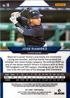 2021 Panini Prizm Jose Ramirez #16
