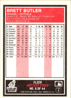 1987 Fleer Hottest Stars Brett Butler #8