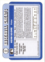 1990 Swell Baseball Greats Herb Score #32